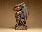 Dragon Statuette | Kleiner Drache Figur | Fantasy Deko Skulptur | Dark Art Kollektion Fehn-factory.de