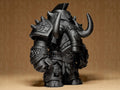 Warrior Mammoth Miniature | Fantasy Figur Mammut | Krieger Statue | Dark Art Deko Fehn-factory.de