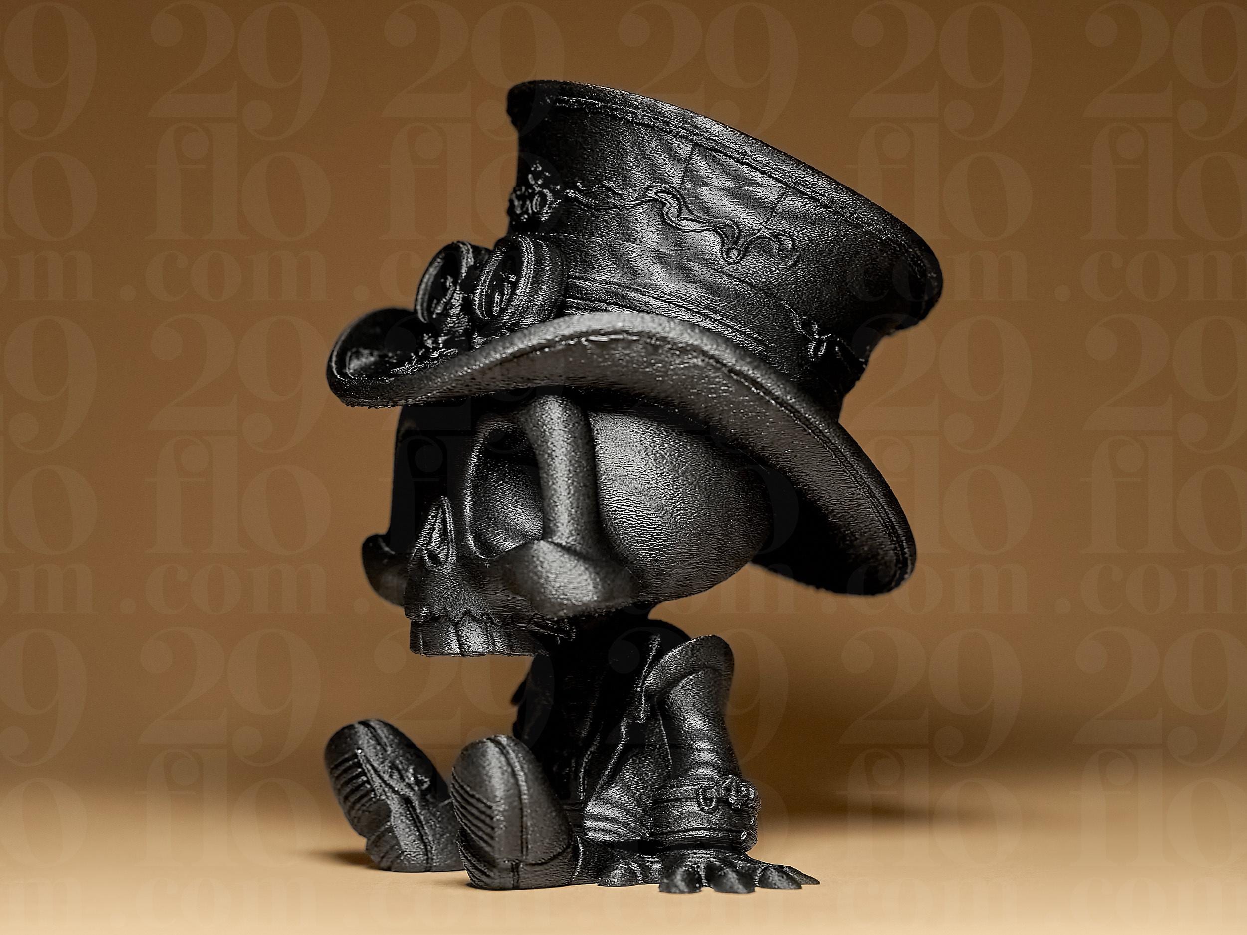 Lil’ Skeleton #2 Figur | Steampunk Schädel Statue | Gothic Deko Skulptur | Dark Art Fehn-factory.de