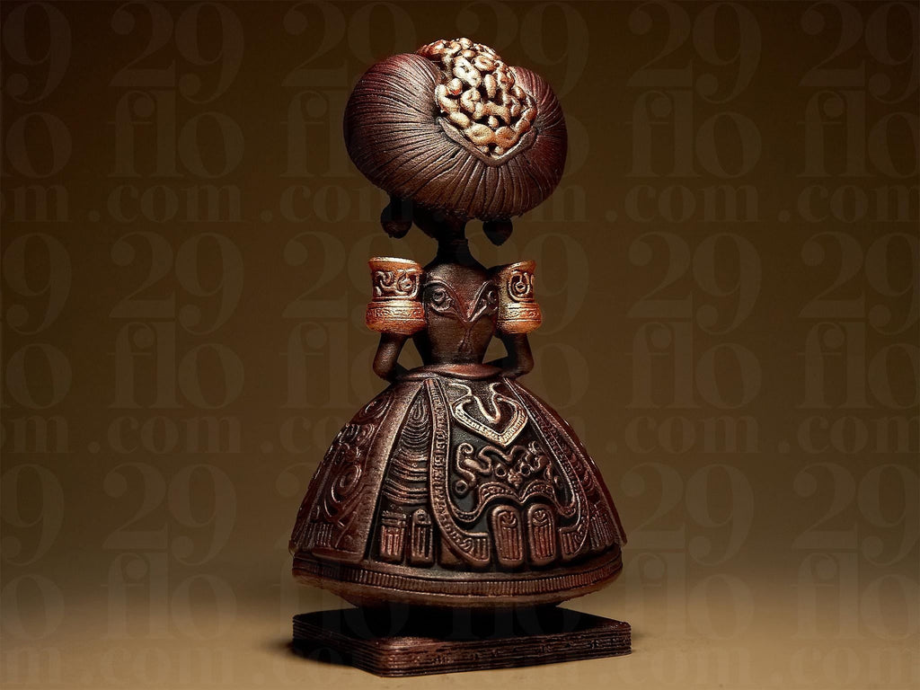 Dia Dos Muertos Figurine | La Catrina Statue | Gothic Skulptur | Dark Art Deko Fehn-factory.de