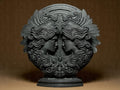 Gemini The Twins Zodiac Statue | Zwillinge Figur Skulptur | Ornamental Dark Art | Sternzeichen Fehn-factory.de