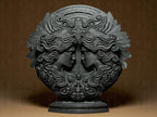 Gemini The Twins Zodiac Statue | Zwillinge Figur Skulptur | Ornamental Dark Art | Sternzeichen Fehn-factory.de