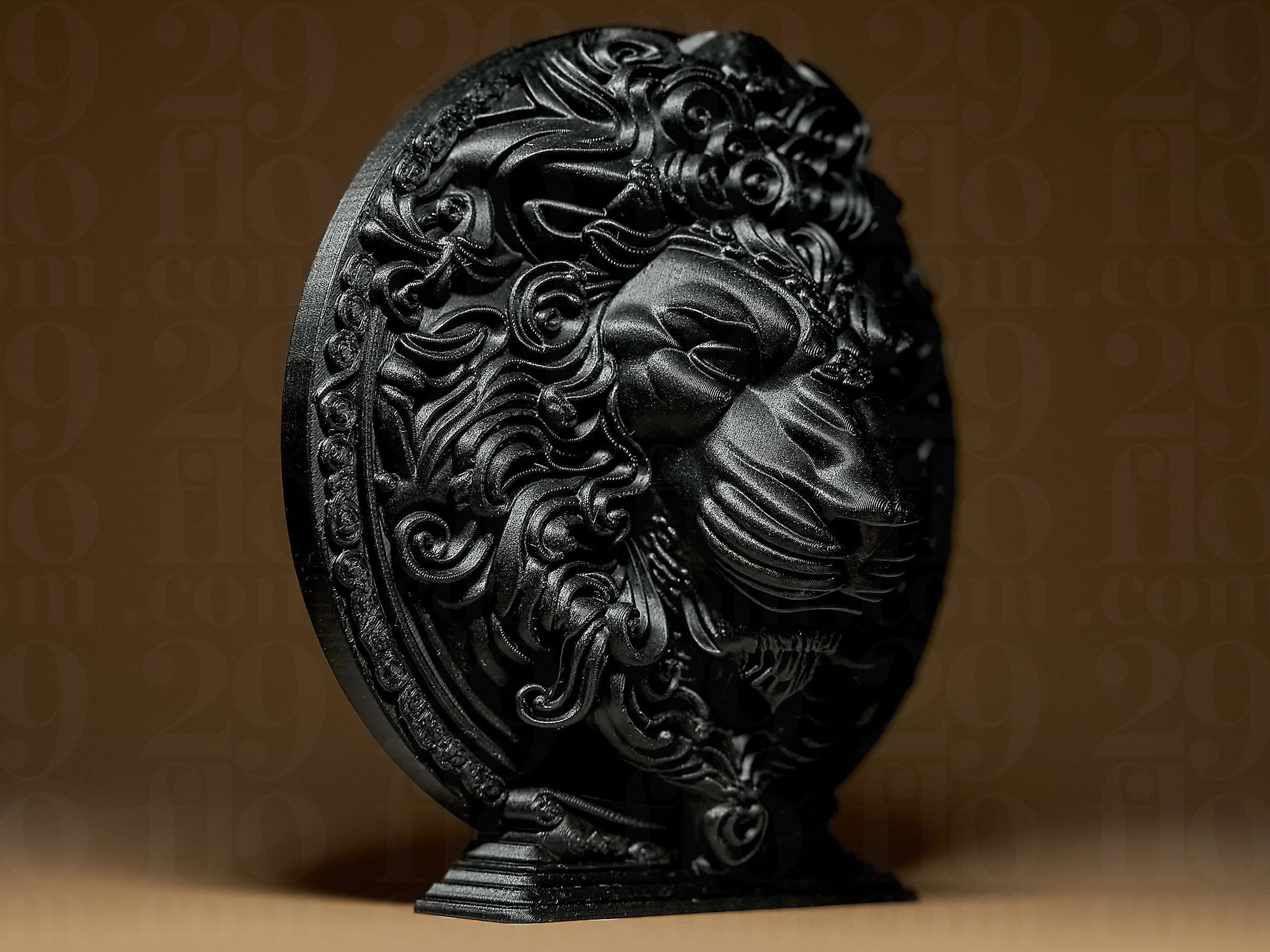 Leo The Lion Zodiac Statue | Löwe Figur Skulptur | Ornamental Dark Art | Sternzeichen Fehn-factory.de