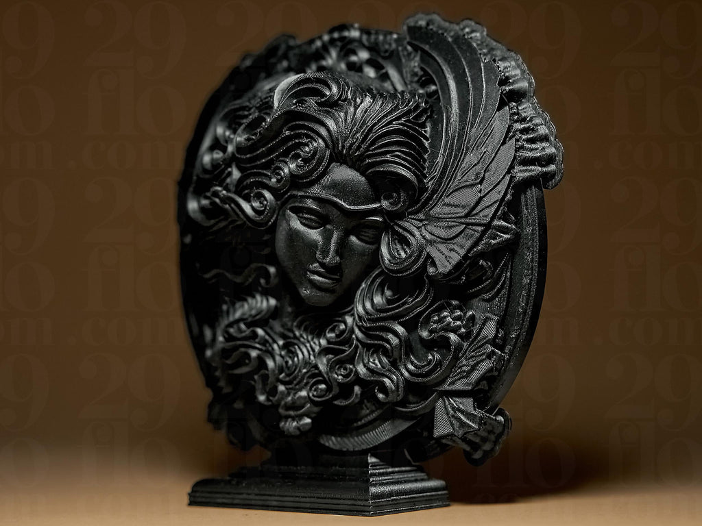 Virgo The Virgin Zodiac Statue | Jungfrau Figur Skulptur | Ornamental Dark Art | Sternzeichen Fehn-factory.de