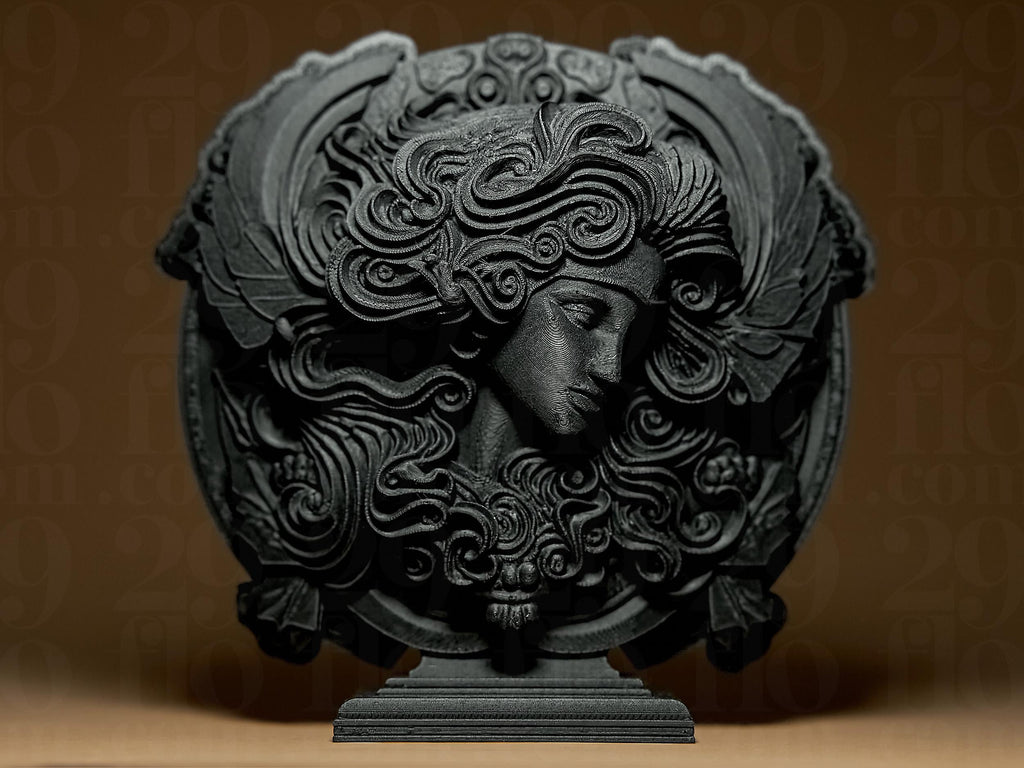 Virgo The Virgin Zodiac Statue | Jungfrau Figur Skulptur | Ornamental Dark Art | Sternzeichen Fehn-factory.de