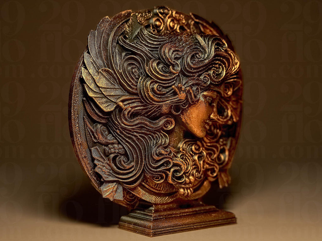 Virgo The Virgin Zodiac Statue | Jungfrau Figur Skulptur | Ornamental Dark Art | Sternzeichen Fehn-factory.de