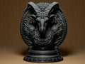Capricorn The Goat Zodiac Statue | Steinbock Figur Skulptur | Ornamental Dark Art | Sternzeichen Fehn-factory.de