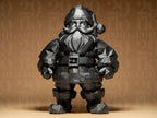 Geometric Santa Claus #1 | Low Poly Weihnachtsmann Figur | Moderne Weihnachtsdeko | Dark Art Fehn-factory.de