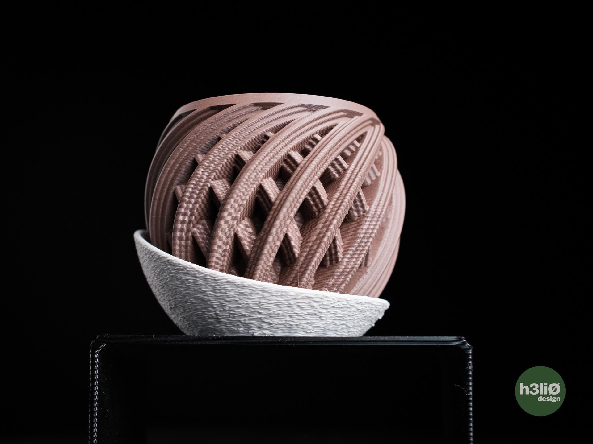 inova planter | Moderner 3D Druck Blumentopf | Minimalistischer Übertopf | Design Deko Pflanztopf