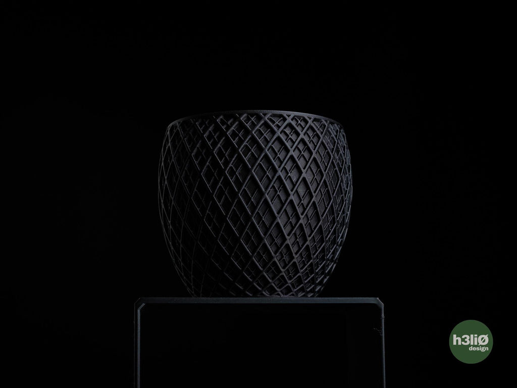 Spektrum Planter | Moderner 3D Druck Blumentopf | Minimalistischer Übertopf | Design Deko
