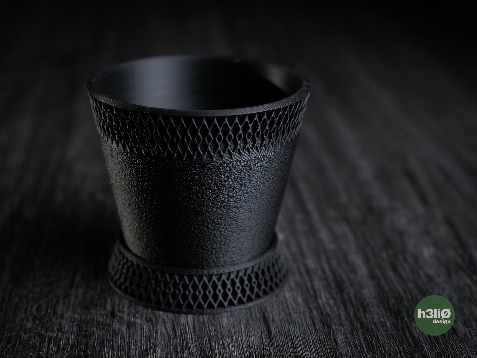shift planter | Moderner 3D Druck Blumentopf | Geometrischer Übertopf | Design Deko