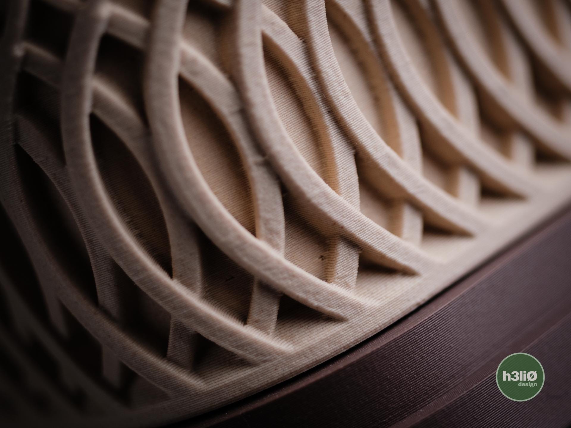 glowtide planter | Moderner 3D Druck Blumentopf | Eleganter Übertopf | Design Deko