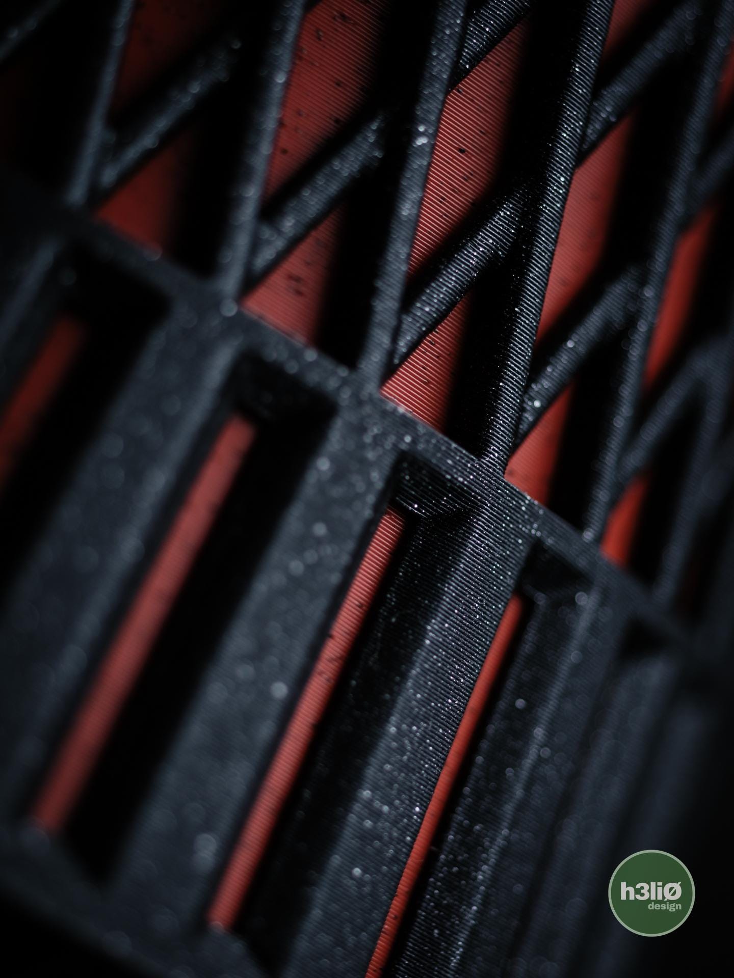 axon planter | Moderner 3D Druck Blumentopf | Geometrischer Übertopf | Design Deko Topf