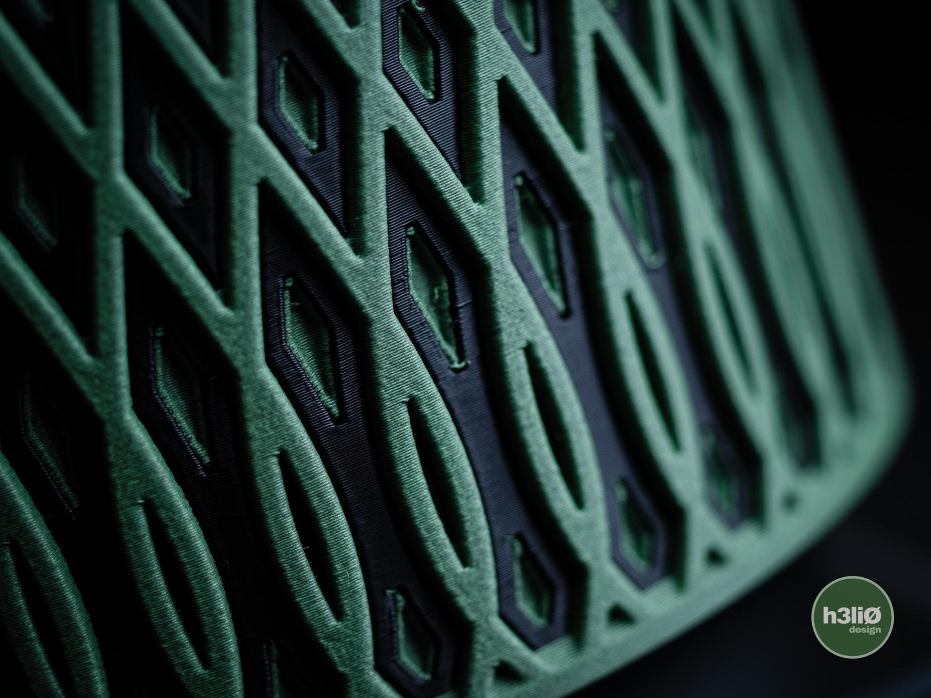 echelon planter | Moderner 3D Druck Blumentopf | Ornamental Übertopf | Design Deko Topf