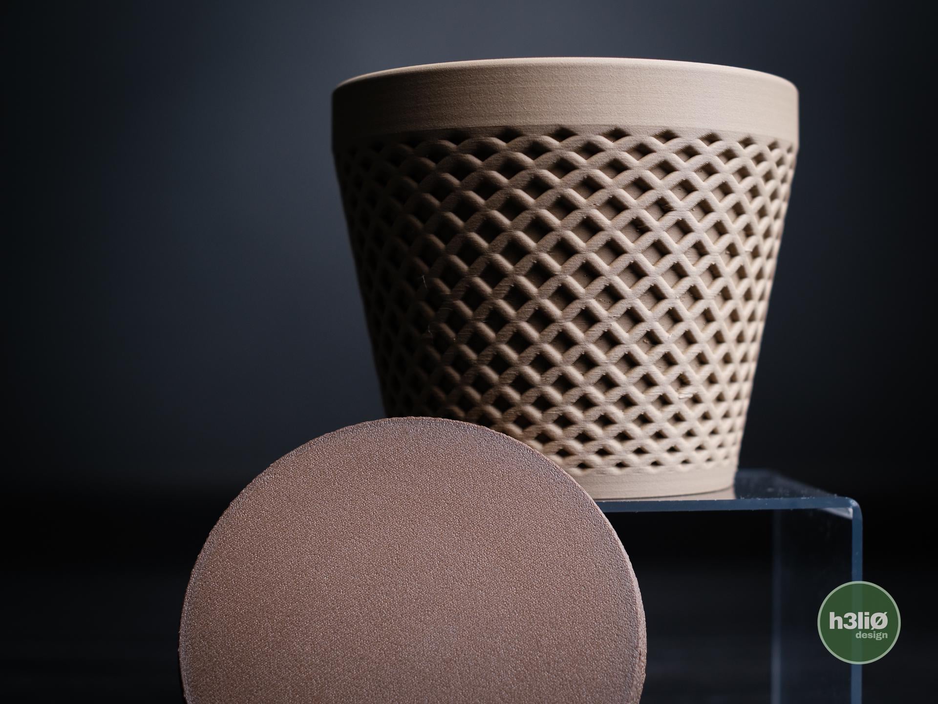 delta planter | Moderner 3D Druck Blumentopf | Geometrischer Übertopf | Design Deko Topf