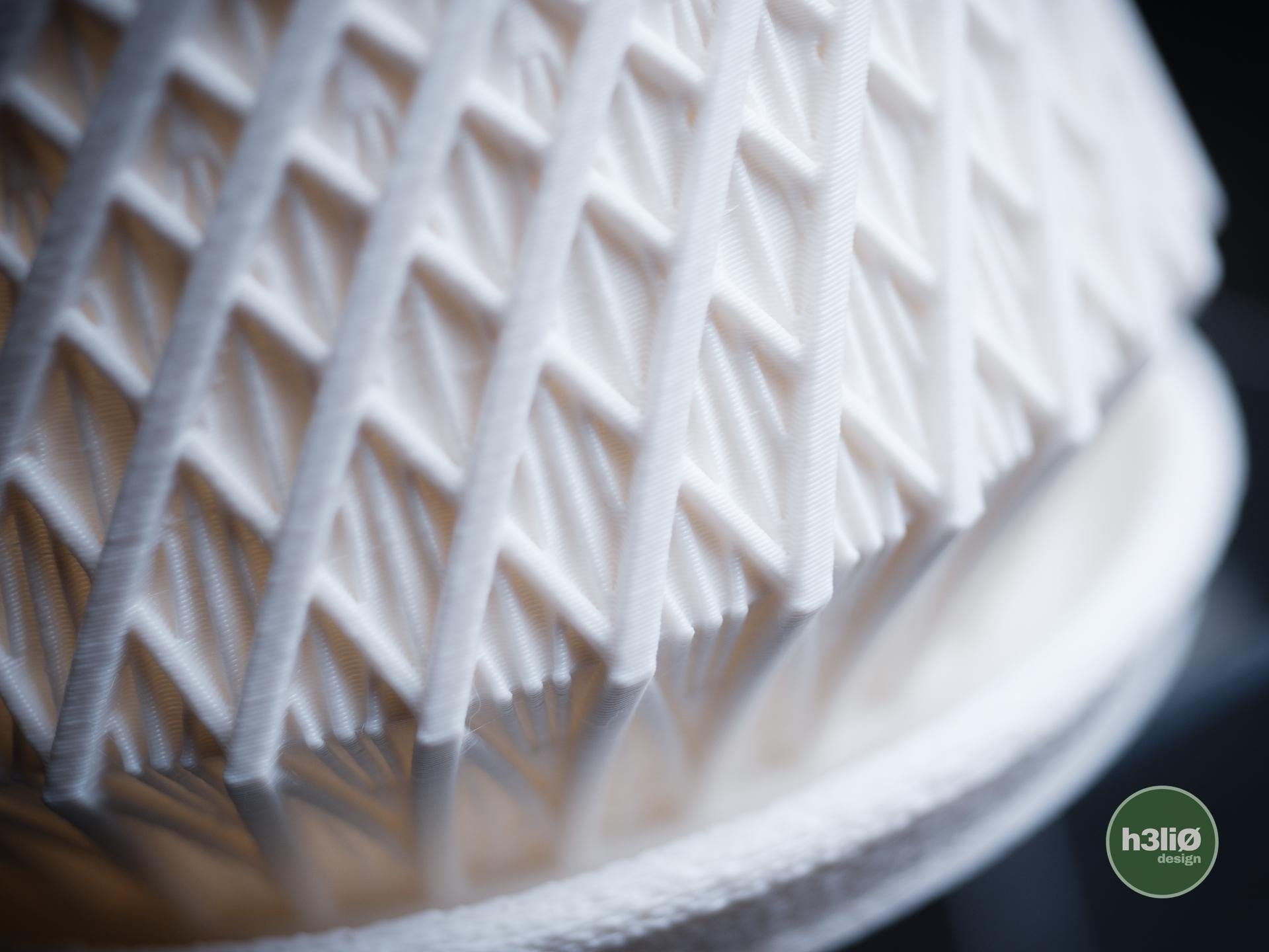 kairo planter | Moderner 3D Druck Blumentopf | Geometrischer Übertopf | Design Deko Topf