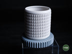 quartz planter | Moderner 3D Druck Blumentopf | Geometrischer Übertopf | Design Deko Topf
