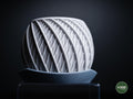 vortex planter | Moderner 3D Druck Blumentopf | Geometrischer Übertopf | Design Deko Topf