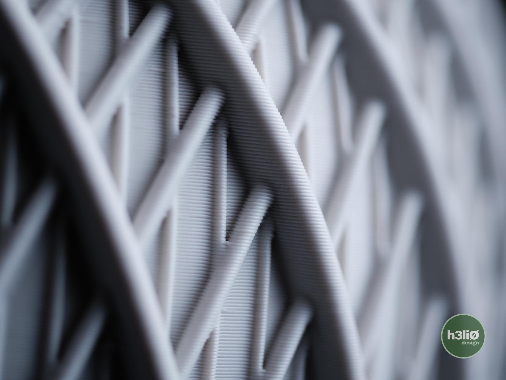 vortex planter | Moderner 3D Druck Blumentopf | Geometrischer Übertopf | Design Deko Topf