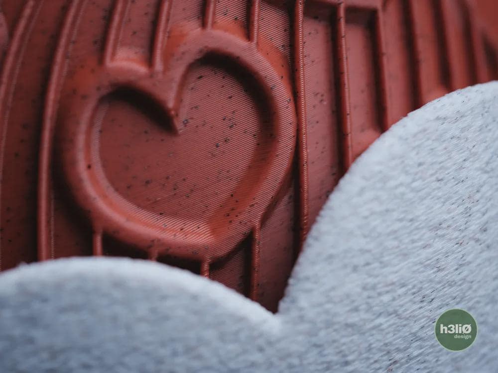 Herz Planter | Moderner Blumentopf | Herz Deko Übertopf | Design Sukkulenten Topf