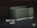 terra planter | Moderner 3D Druck Blumentopf | Langer Übertopf | Bonsai Topf Design Deko