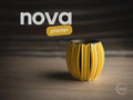 nova planter | Moderner 3D Druck Blumentopf | Minimalistischer Übertopf | Design Deko Topf