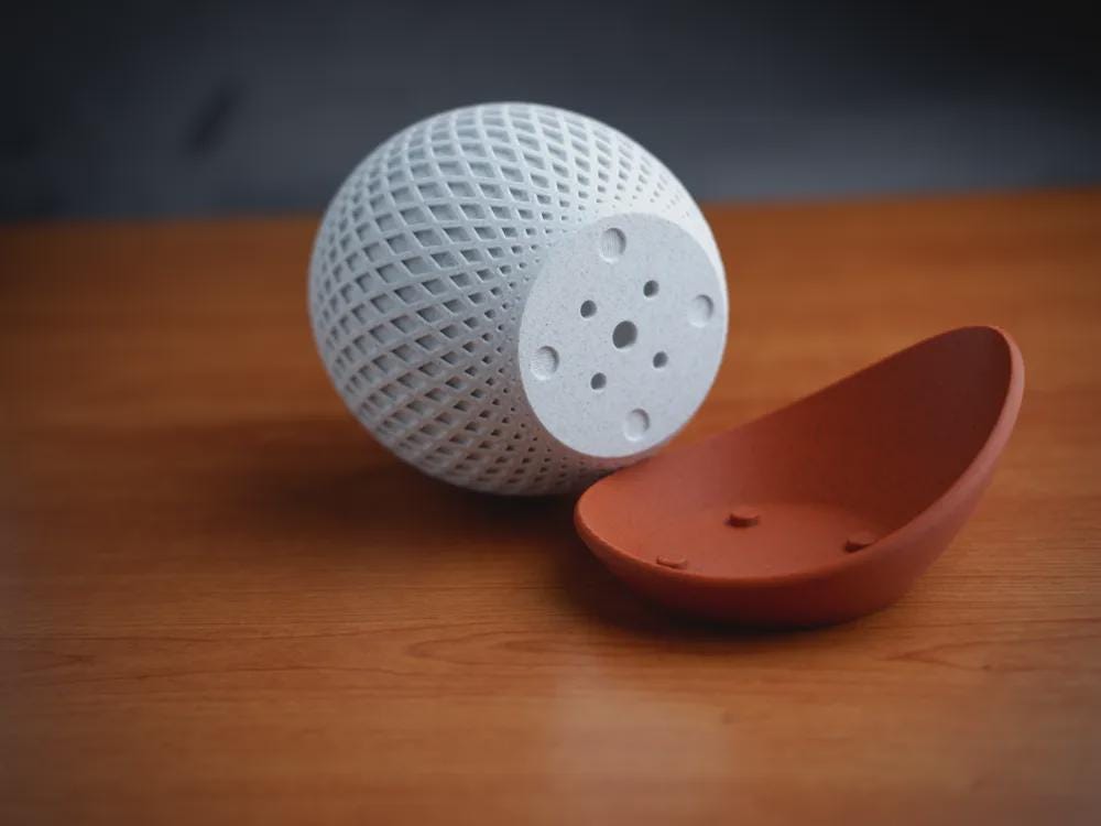 Polygon Planter | Moderner 3D Druck Blumentopf | Geometrischer Übertopf | Design Deko Topf
