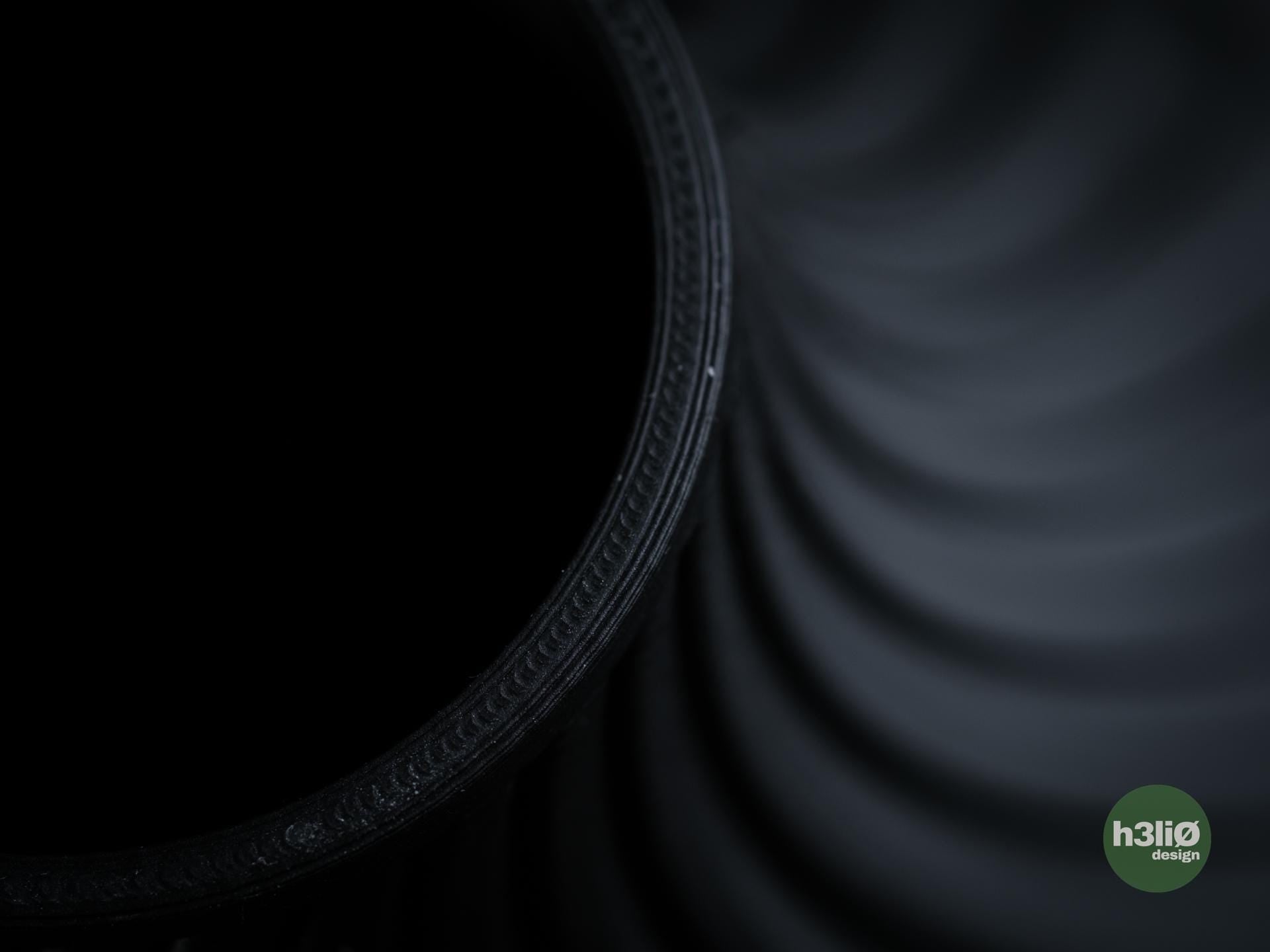 gleam vase | Moderne 3D Druck Vase | Große Bodenvase für Pampasgras | Design Deko | Organisch