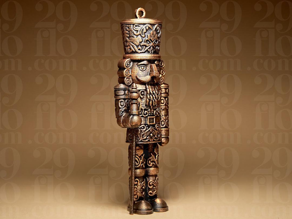 Nutcracker Christmas Ornament | Ornamental Nussknacker | Gothic Weihnachtsdeko | Dark Art Anhänger