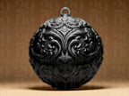 Gothic Christmas Baubles Set | 6er Set Ornamentale Weihnachtskugeln | Dark Art Deko