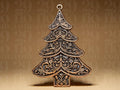 Ornamental Christmas Tree Ornament | Barocker Weihnachtsbaum | Gothic Deko | Dark Art Anhänger