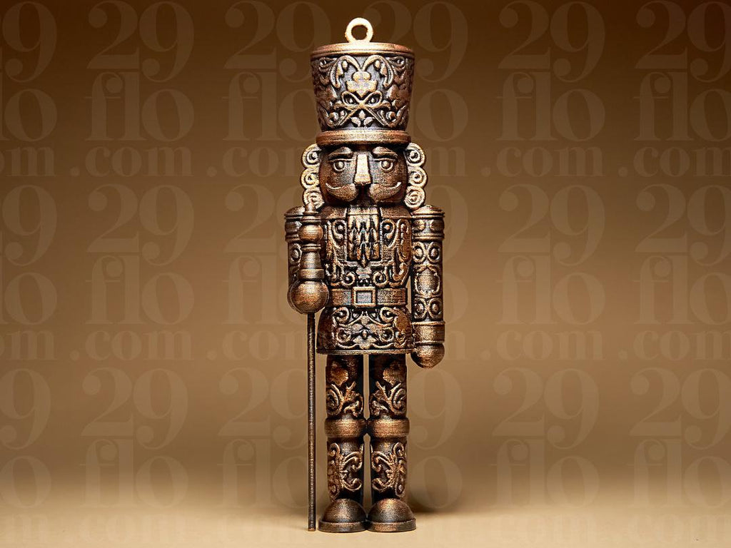 Nutcracker Christmas Ornament | Ornamental Nussknacker | Gothic Weihnachtsdeko | Dark Art Anhänger