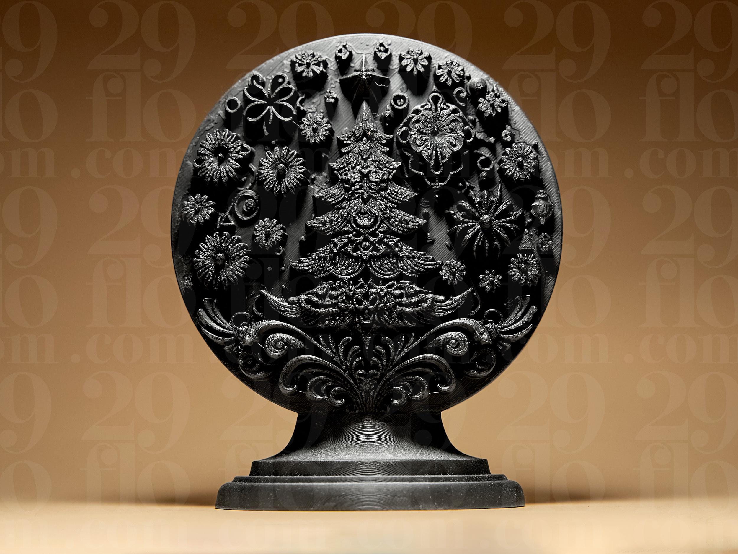 Minimalistische Weihnachtsbaum Deko | Modern Christmas Tree Figure | Skandinavische Weihnachtsdekoration | Festlicher Aufsteller Fehn-factory.de