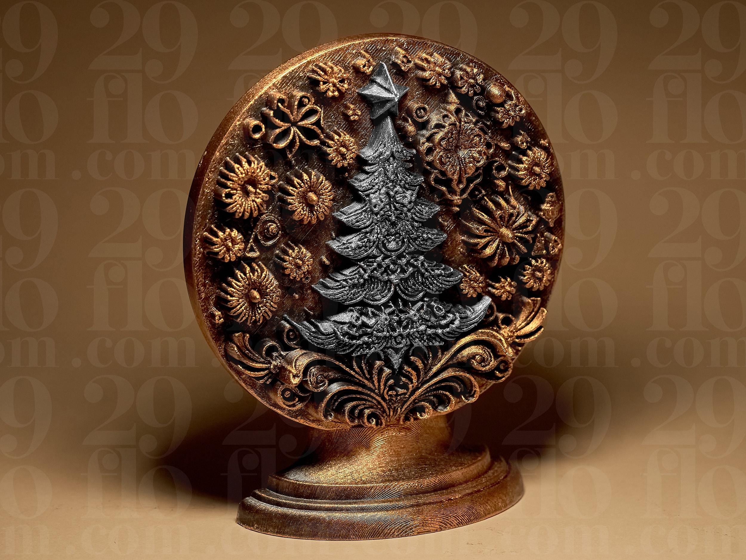 Minimalistische Weihnachtsbaum Deko | Modern Christmas Tree Figure | Skandinavische Weihnachtsdekoration | Festlicher Aufsteller Fehn-factory.de