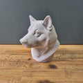 Shiba Inu Büste – Realistic Shiba Inu Dog Bust | Handbemalt & 3D-Printed – Hochdetaillierte Skulptur Fehn-factory.de