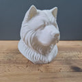 Chow-Chow Büste – Realistic Chow Chow Dog Bust | Handbemalt & 3D-Printed – Hochdetaillierte Skulptur Fehn-factory.de