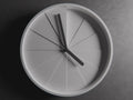 Höhen Minimalistische Uhr | Geometrische 3D Wanduhr | Modern Design Akzent | Abstrakte Zeitanzeige Fehn-factory.de
