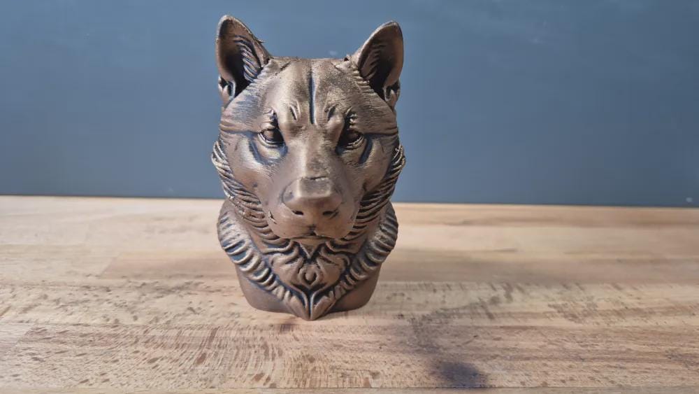 Shikoku Büste / Realistic Shikoku Bust - Handbemalt & Detailliert