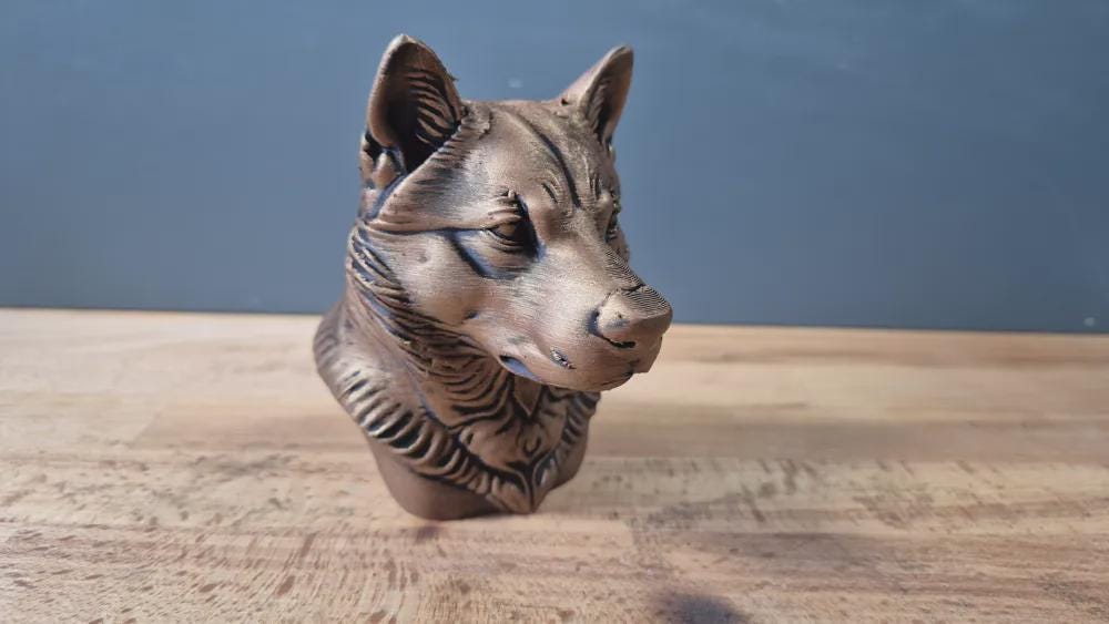 Shikoku Büste / Realistic Shikoku Bust - Handbemalt & Detailliert