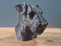 Lakeland Terrier Büste / Realistic Lakeland Terrier Bust - Handbemalt & Detailliert