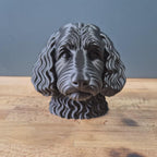 Cockapoo Büste / Realistic Cockapoo Bust - Handbemalt & Detailliert