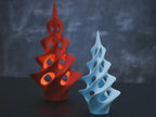 Minimalistischer Weihnachtsbaum | Modern Christmas Tree | LED Teelichthalter | Skandinavische Deko