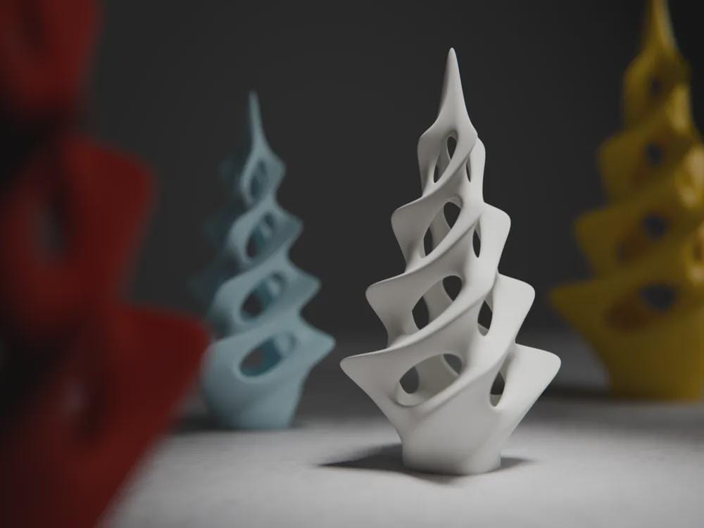 Minimalistischer Weihnachtsbaum | Modern Christmas Tree | LED Teelichthalter | Skandinavische Deko