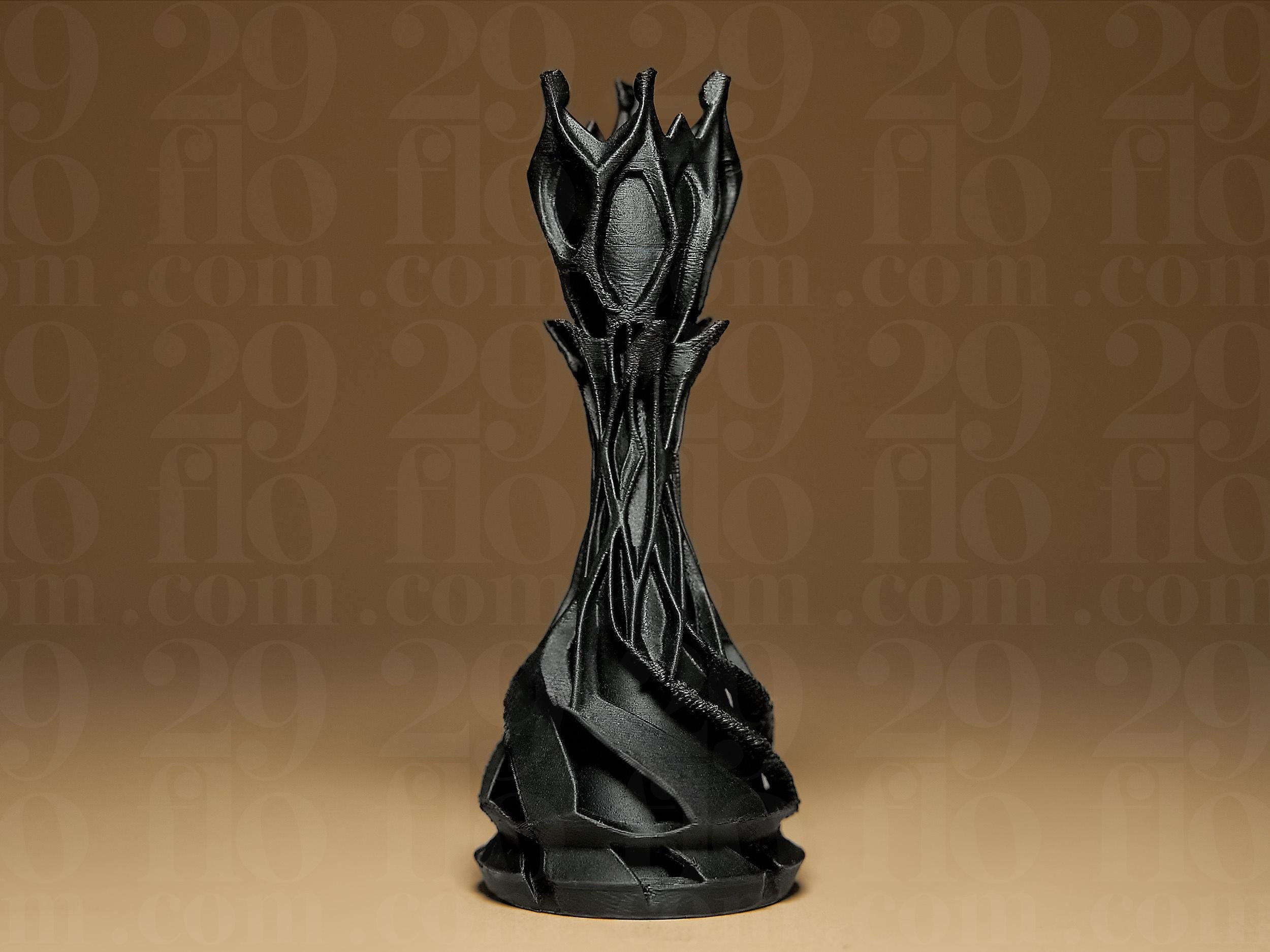 Stylized Chess Set Fehn-factory.de