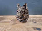Belgischer Tervuren Büste / Realistic Belgian Tervuren Bust – Handbemalt & Detailliert Fehn-factory.de