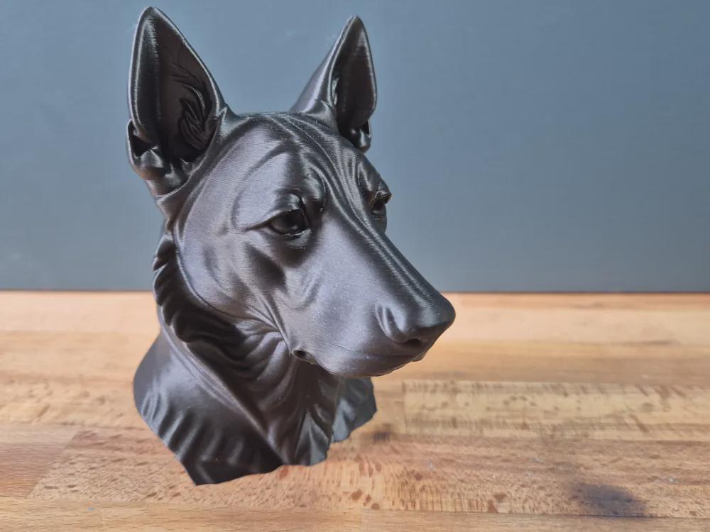 Dutch Shepherd Büste / Realistic Dutch Shepherd Bust – Handbemalt & Detailliert Fehn-factory.de