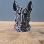Dutch Shepherd Büste / Realistic Dutch Shepherd Bust – Handbemalt & Detailliert Fehn-factory.de