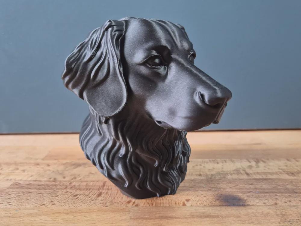 Friesian Stabij Büste / Realistic Friesian Stabij Bust – Handbemalt & Detailliert Fehn-factory.de