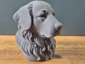 Pyrenean Mountain Dog (Great Pyrenees) Büste / Realistic Pyrenean Mountain Dog Bust – Handbemalt & Detailliert Fehn-factory.de
