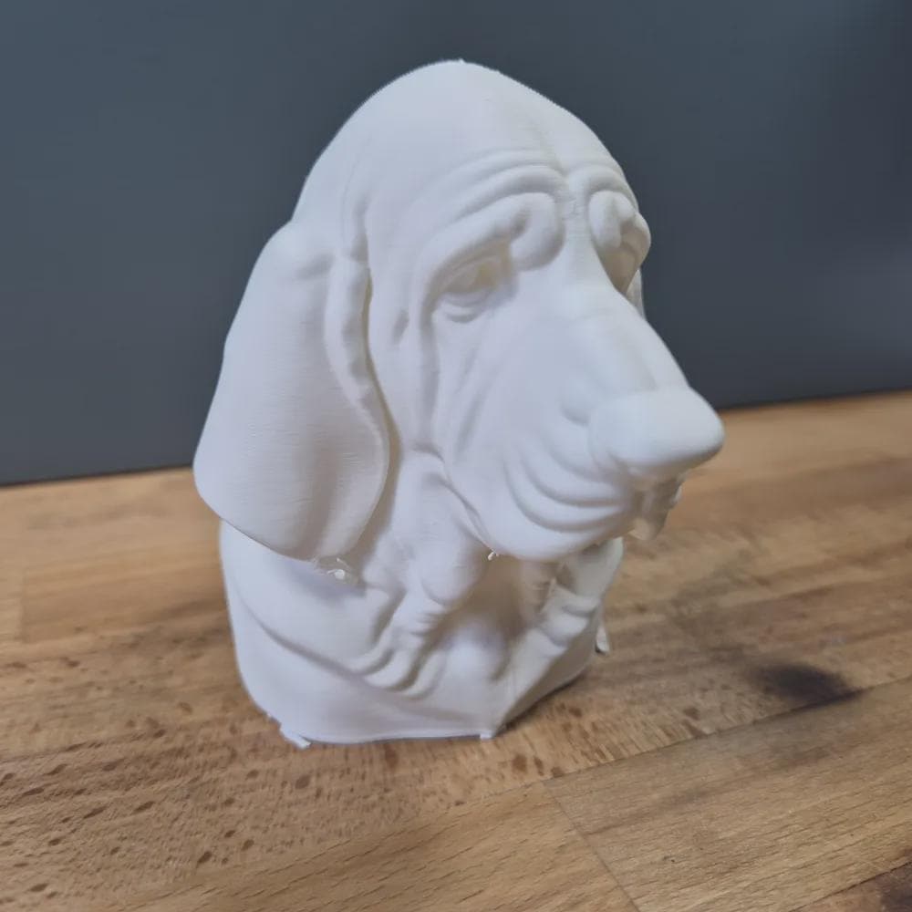 Blutspürhundbüste / Realistic Bloodhound Bust – Handbemalt & Detailliert Fehn-factory.de